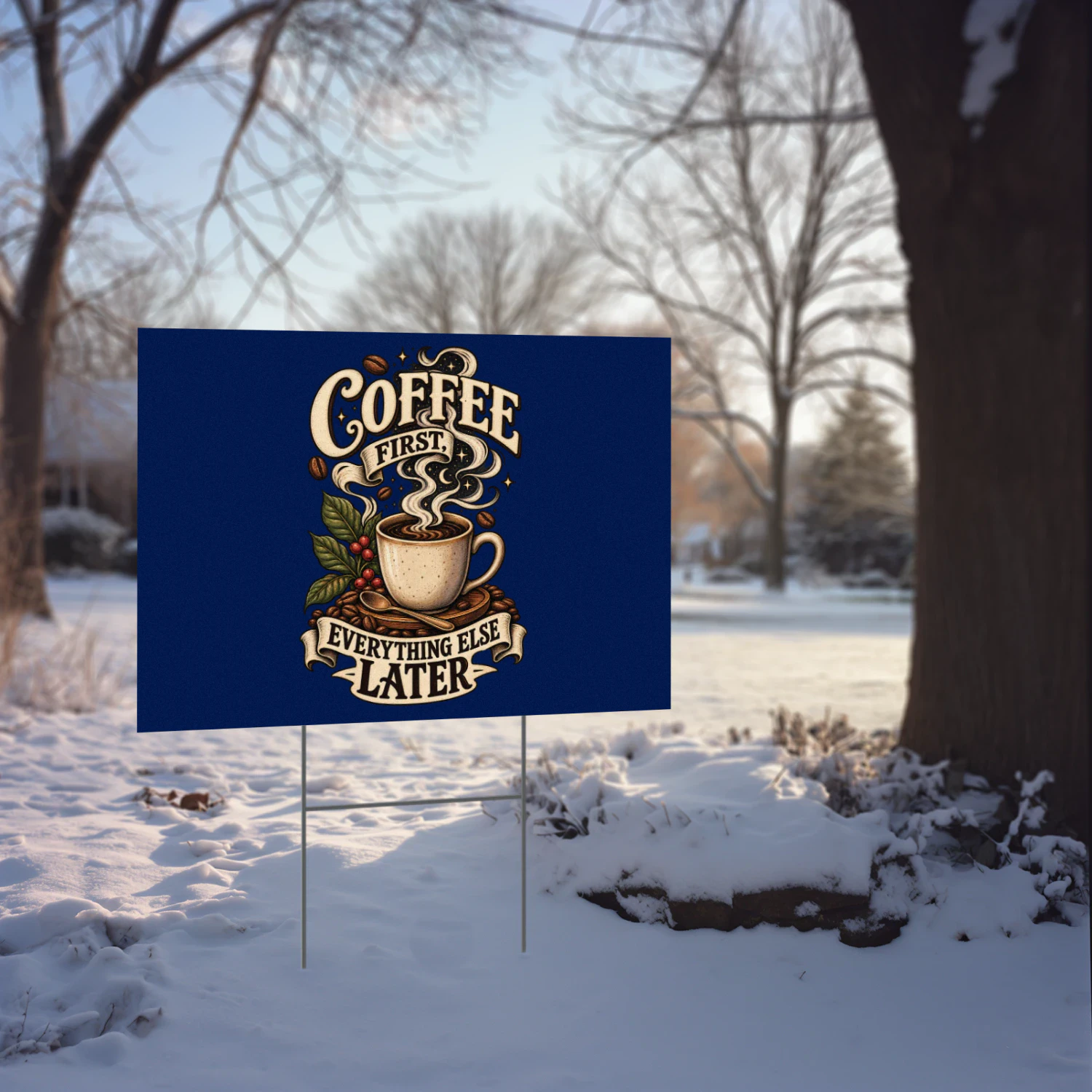 Coffee First Everything Else Later