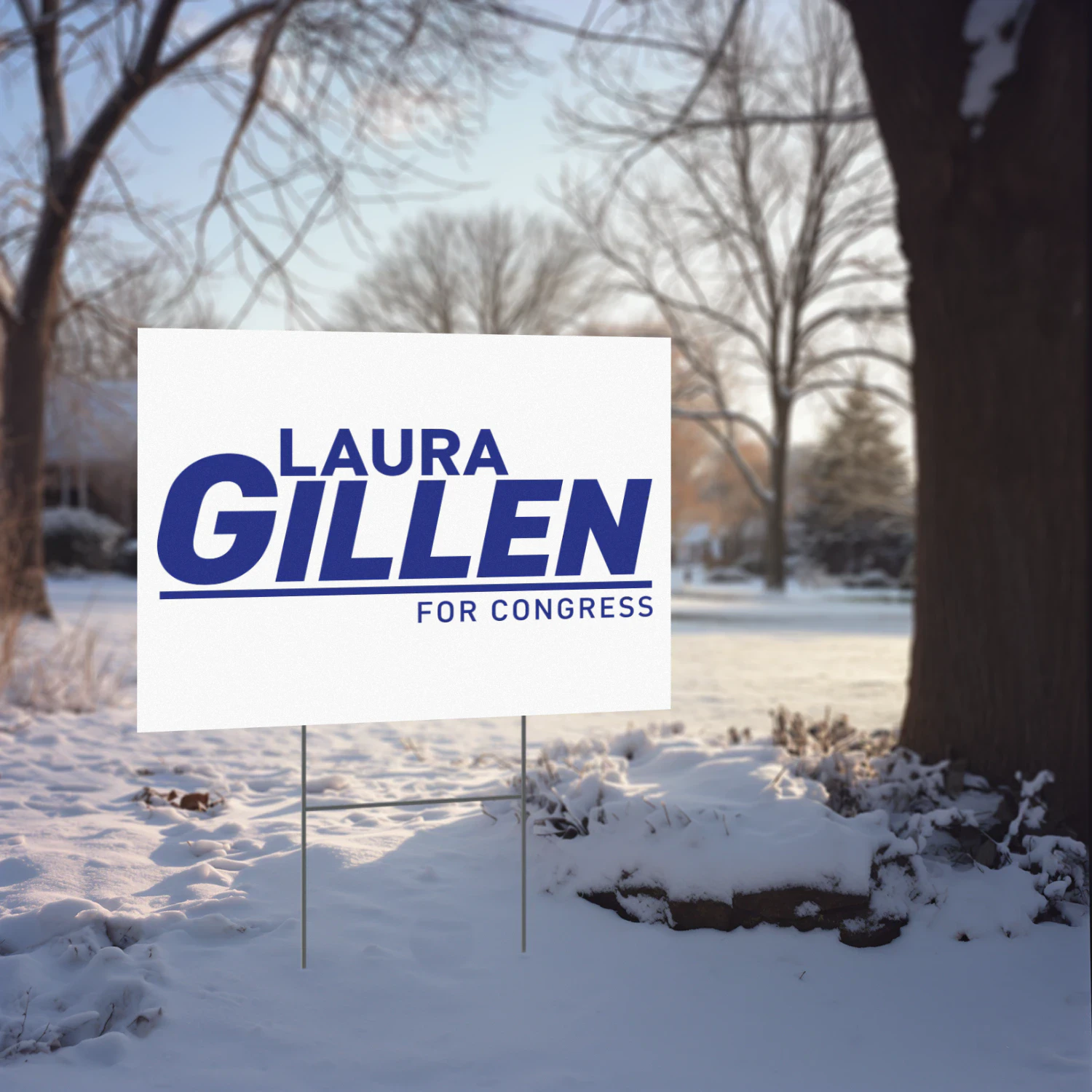 Laura Gillen for Congress Yard Sign