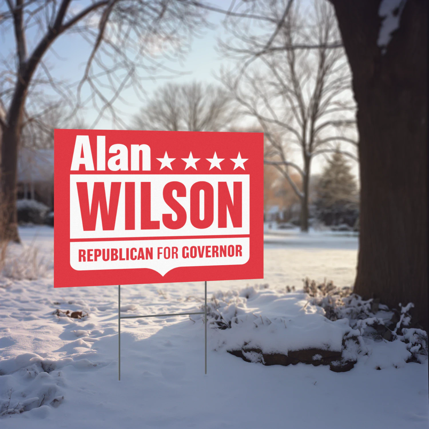 Alan Wilson for Governor Yard Sign