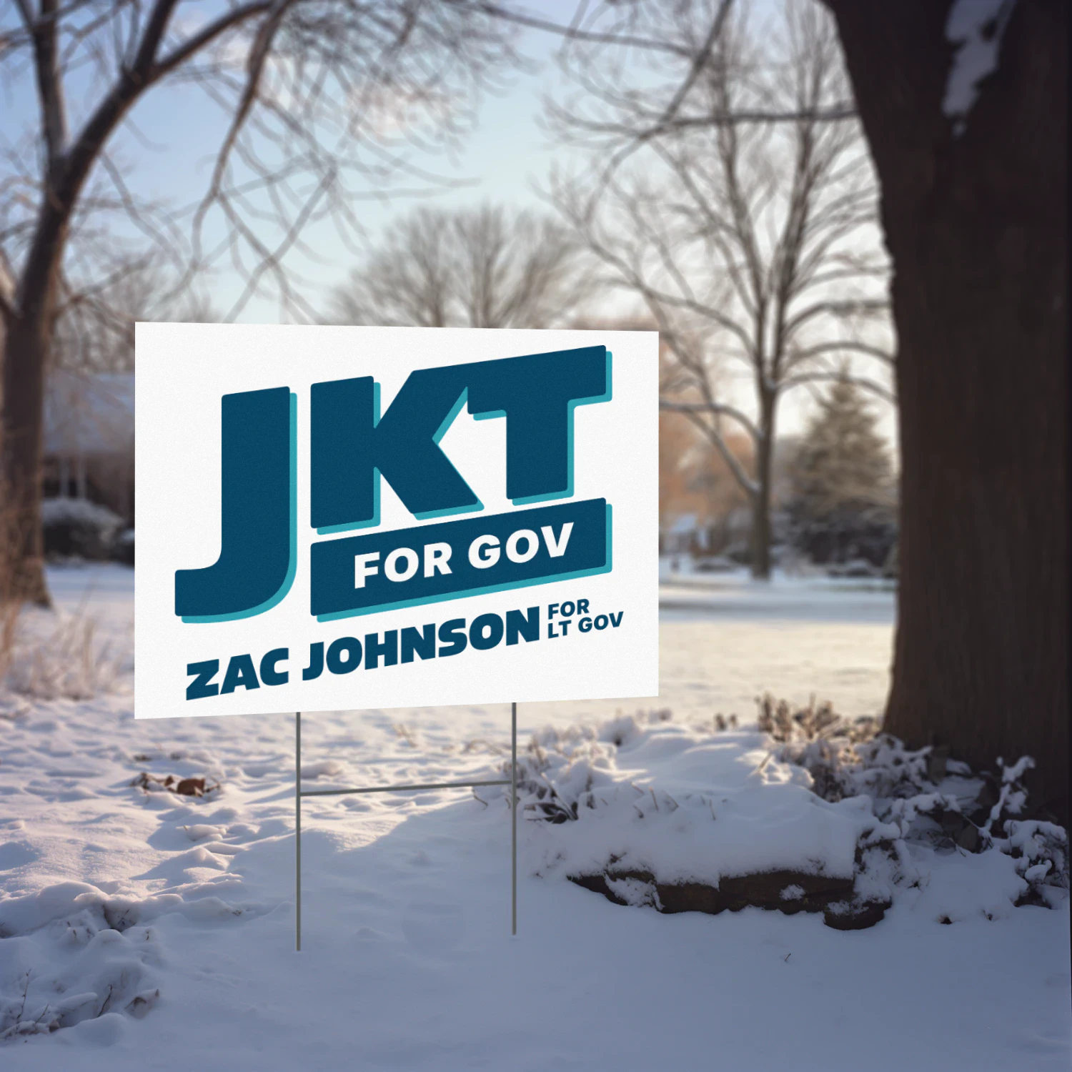 Jonathan Kreiss-Tomkins For Governor Yard Sign