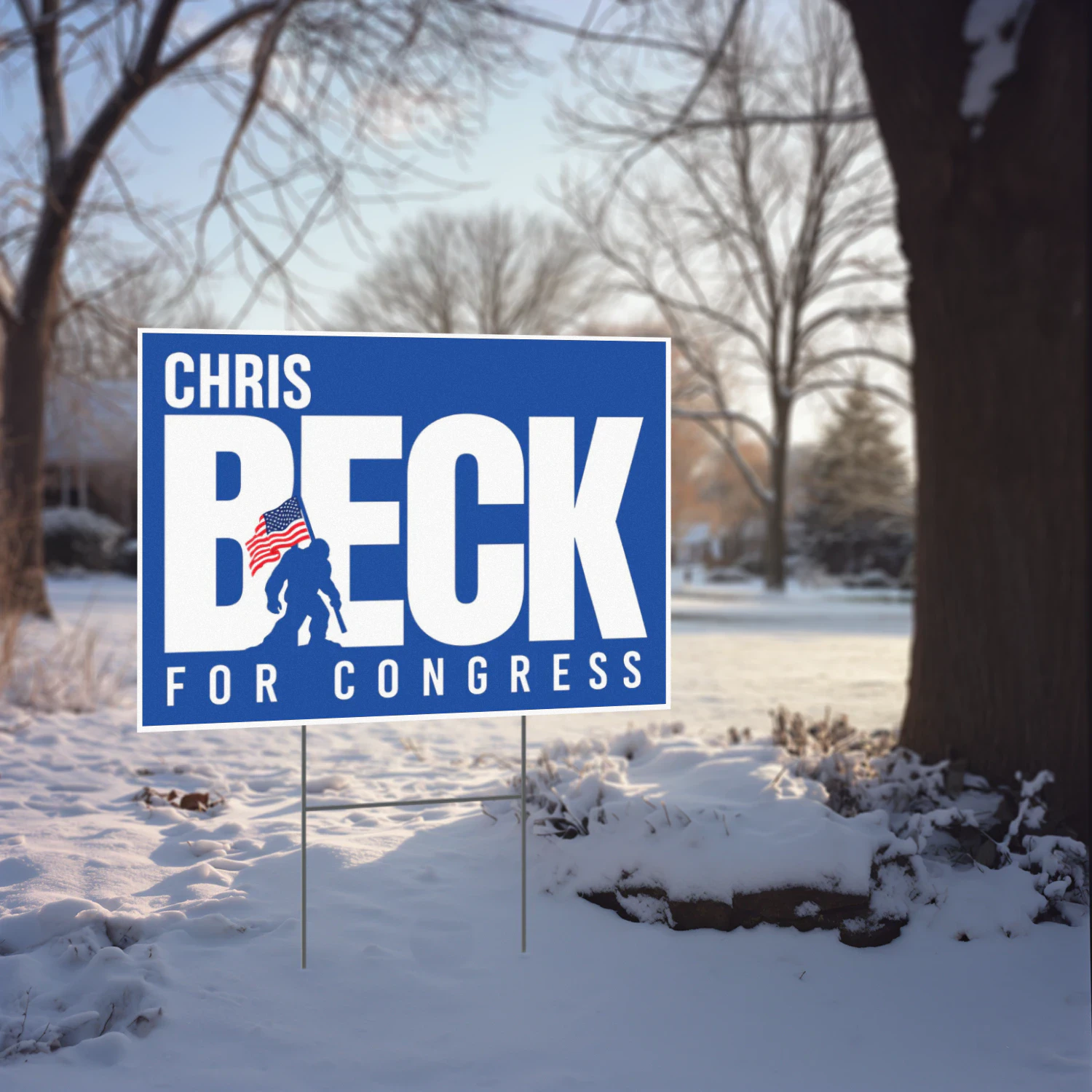 Beck for Congress Yard Sign