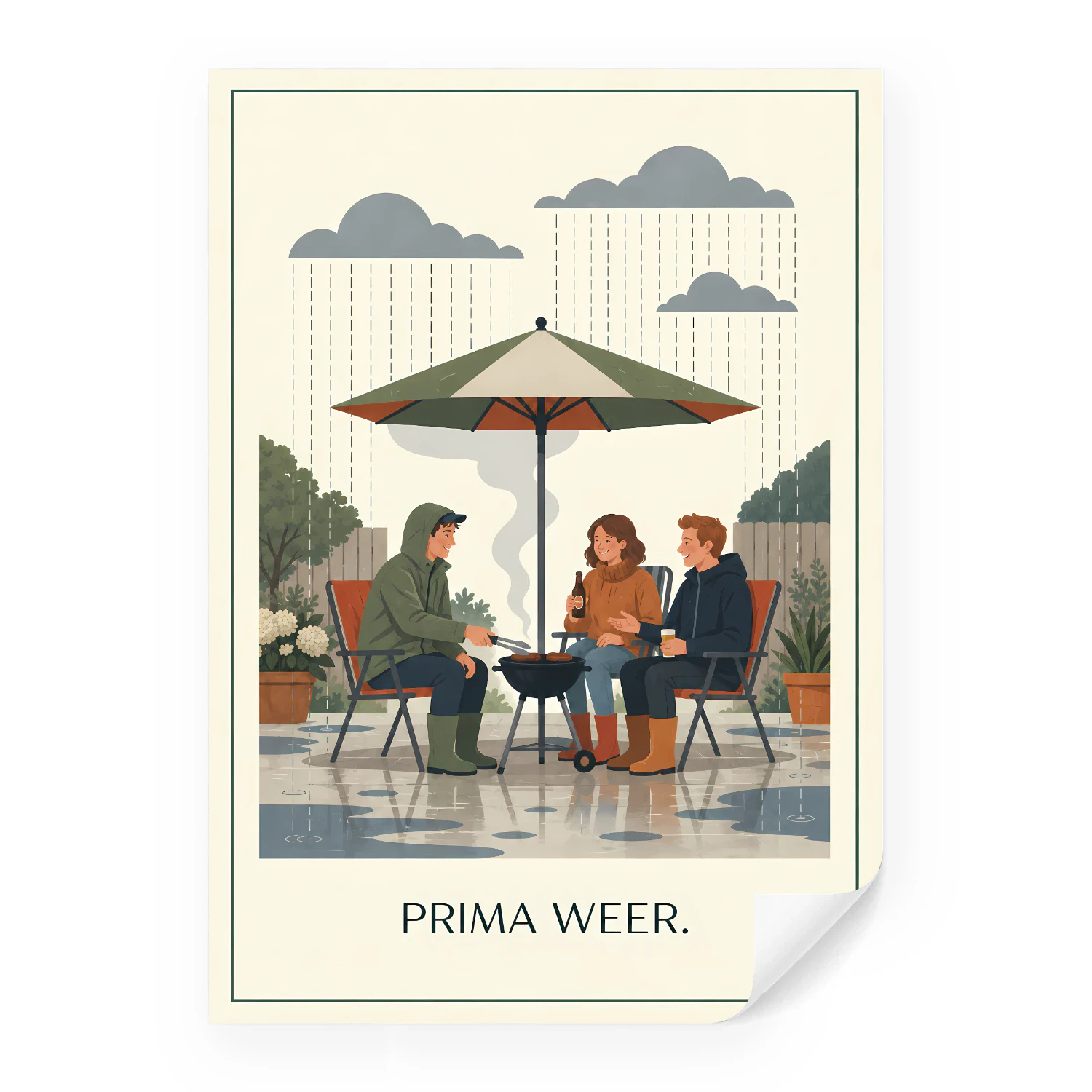 Prima Weer. — Poster