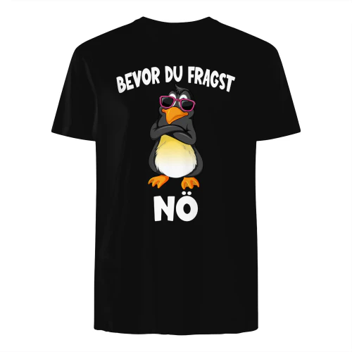 Lustiges Design mit süßem Pinguin