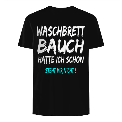 Waschbrettbauch Stand mir nie!