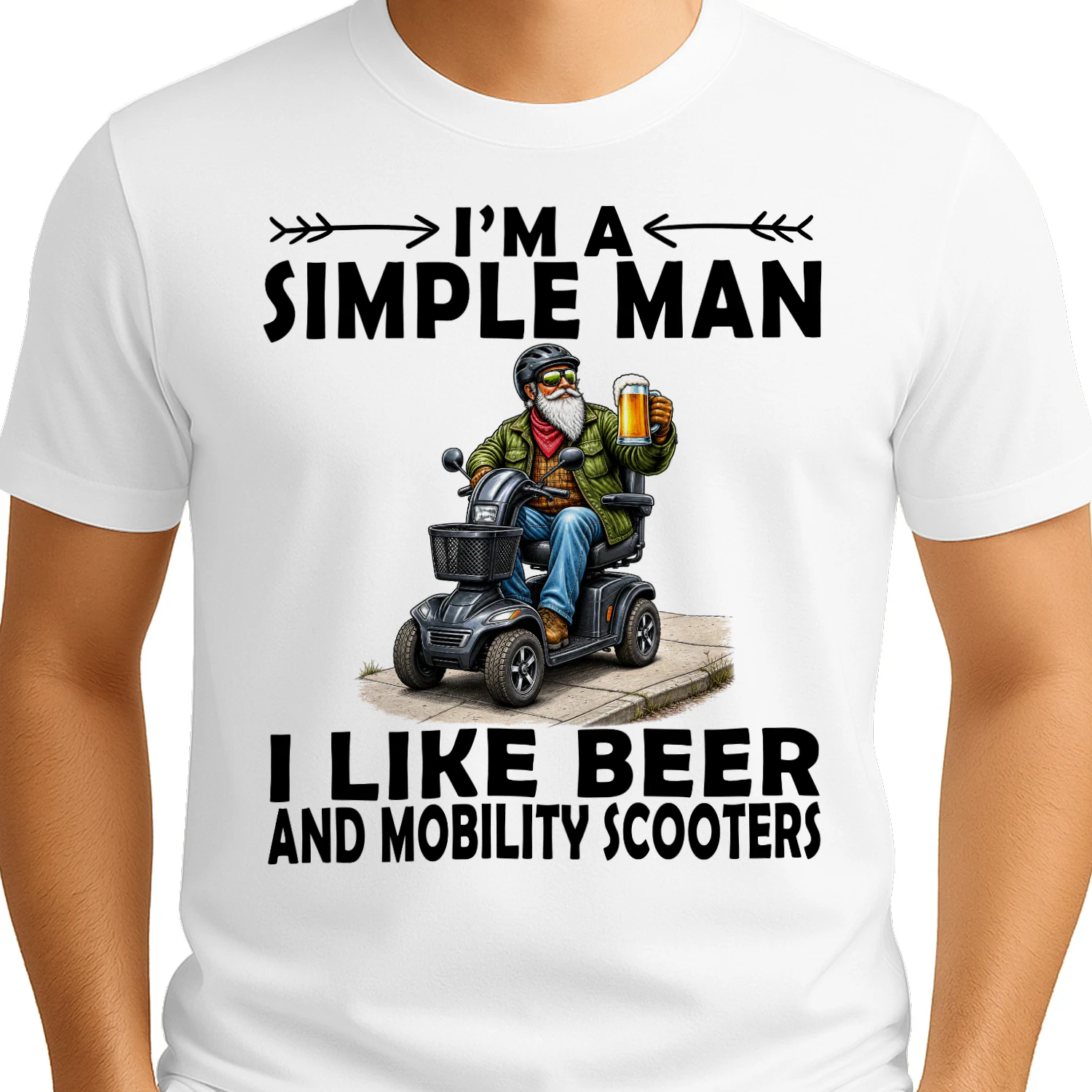 mobility-scooter-simple-man