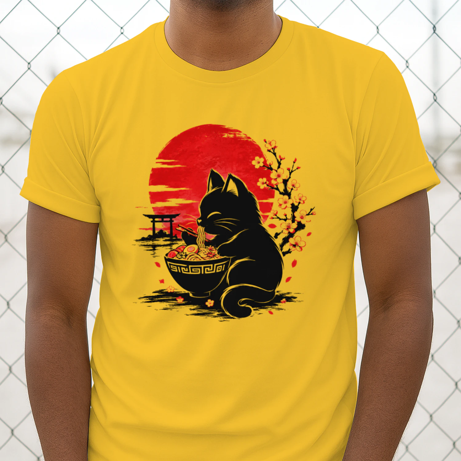 Japanese Cat Ramen Shirt – Japanese Sunset and Asian Aesthetic