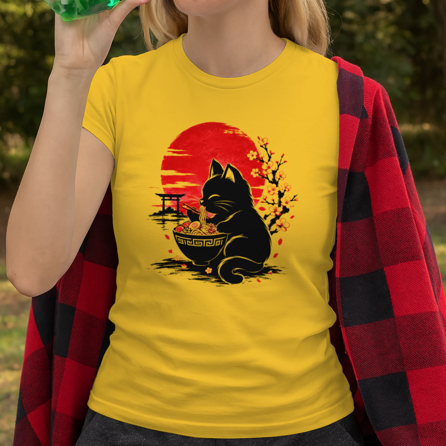 Japanese Cat Ramen Shirt – Japanese Sunset and Asian Aesthetic
