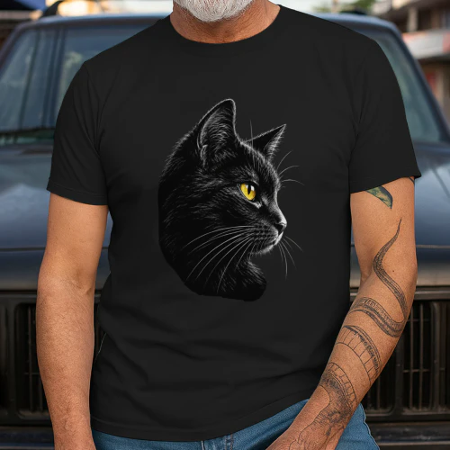 Black Cat Portrait