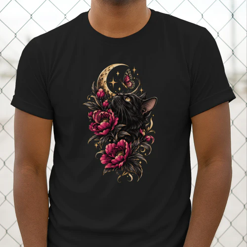 Gothic Black Cat 