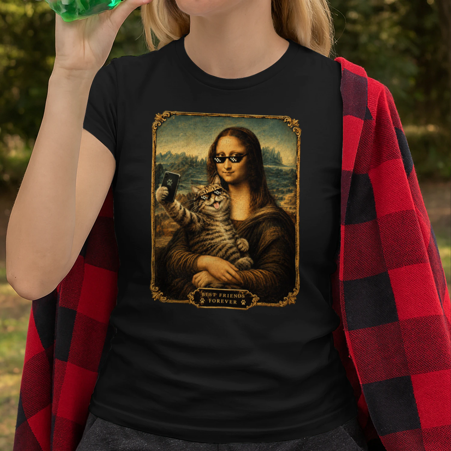 Mona Lisa Cat Lover – Best Friends Forever