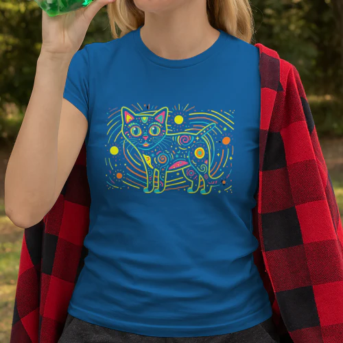 Colorful Cosmic Cat 