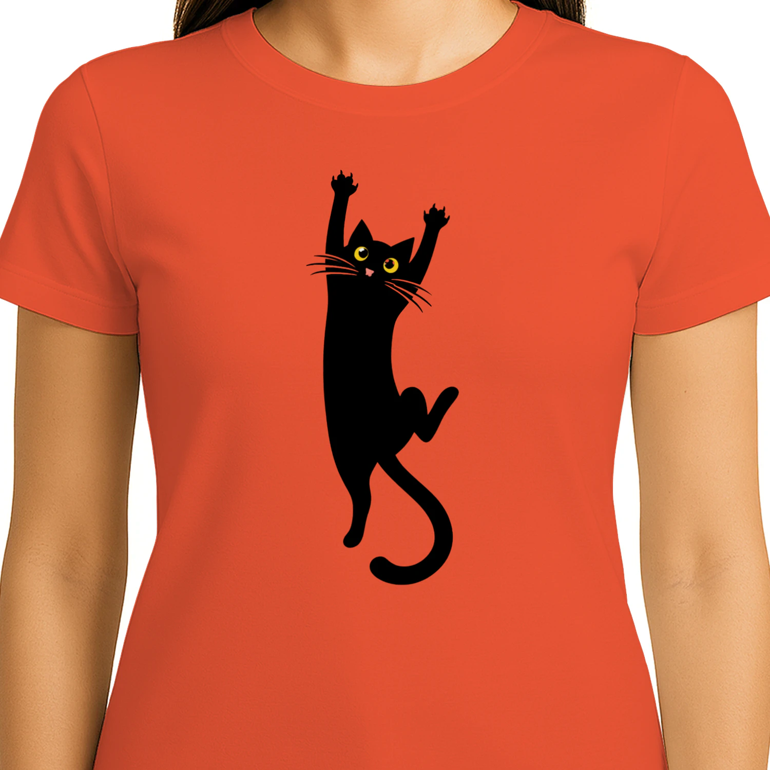 Black Cat Halloween Shirt