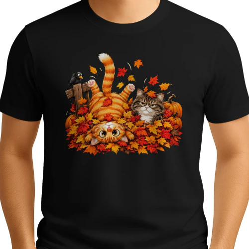 Chat Adorable d’Halloween