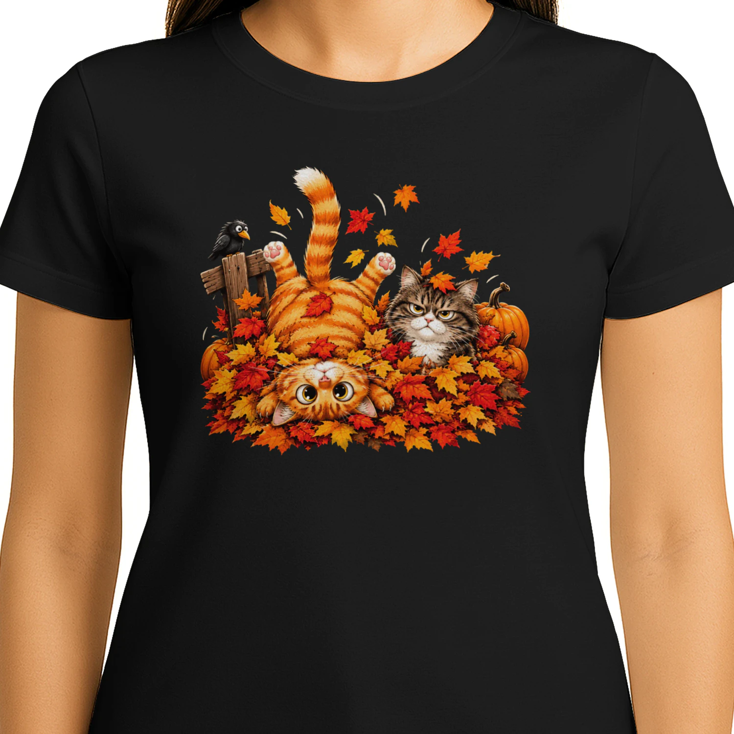 Chat Adorable d’Halloween