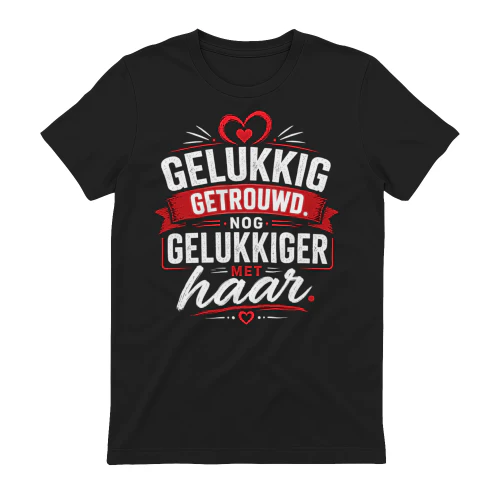 Gelukkig getrouwd. Nog gelukkiger met haar. Copy