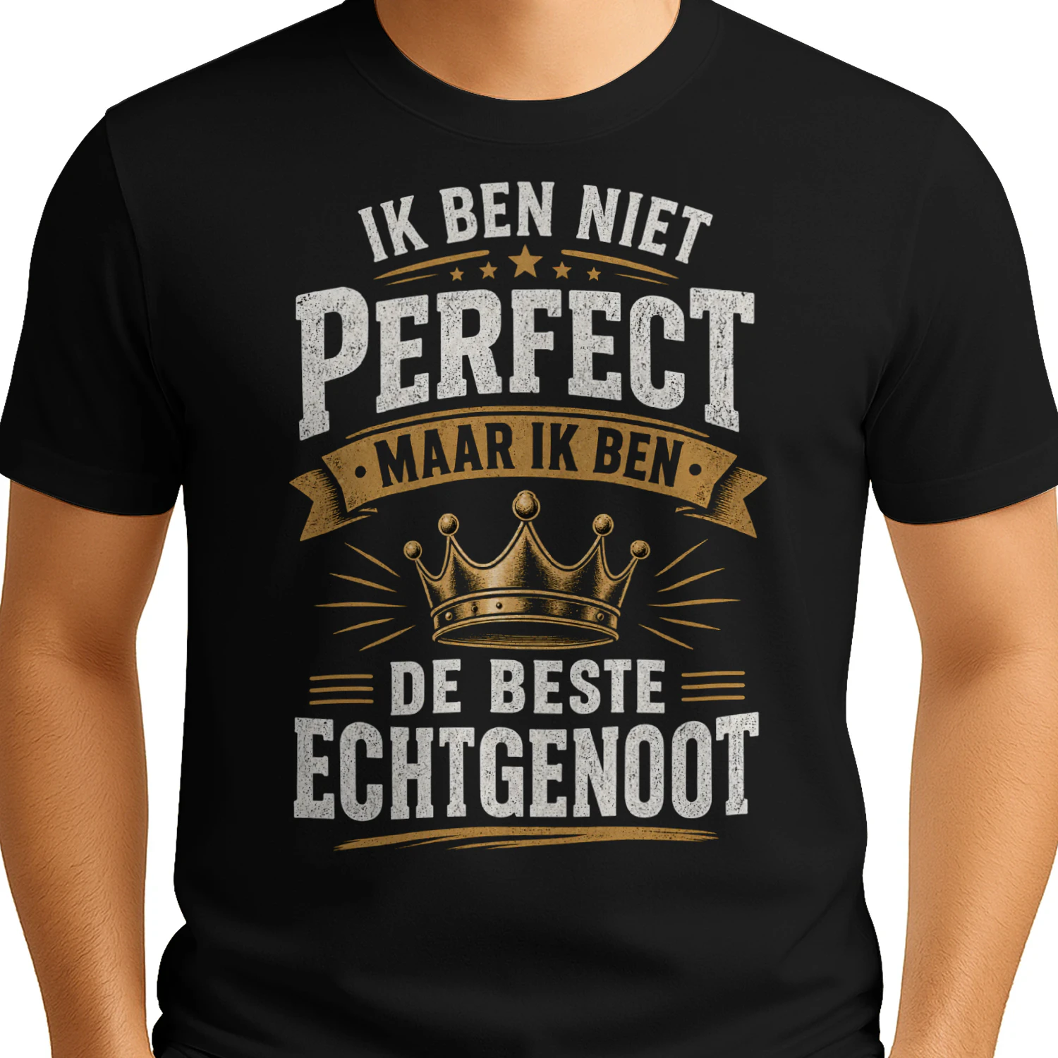 Ik Ben Niet Perfect – Maar Ik Ben De Beste Echtgenoot T-shirt