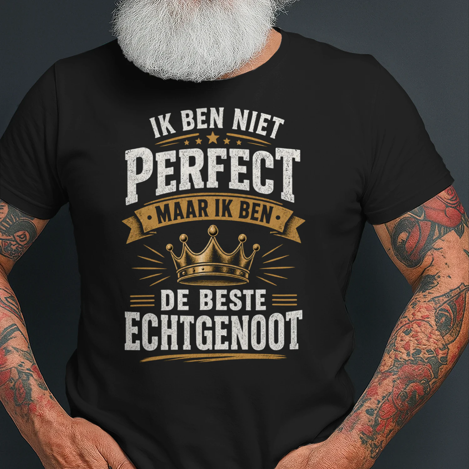 Ik Ben Niet Perfect – Maar Ik Ben De Beste Echtgenoot T-shirt
