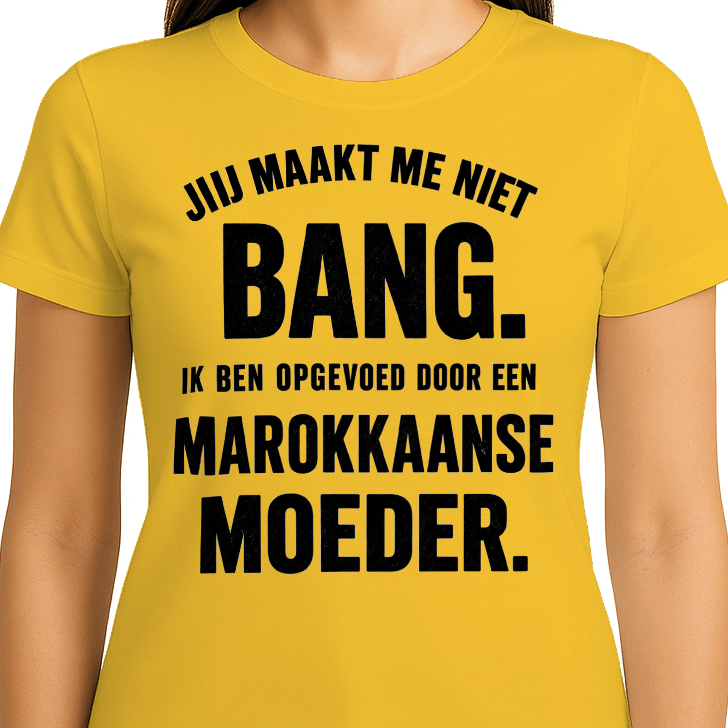 Opgevoed Door Een Marokkaanse Moeder – T-Shirt ⭐
