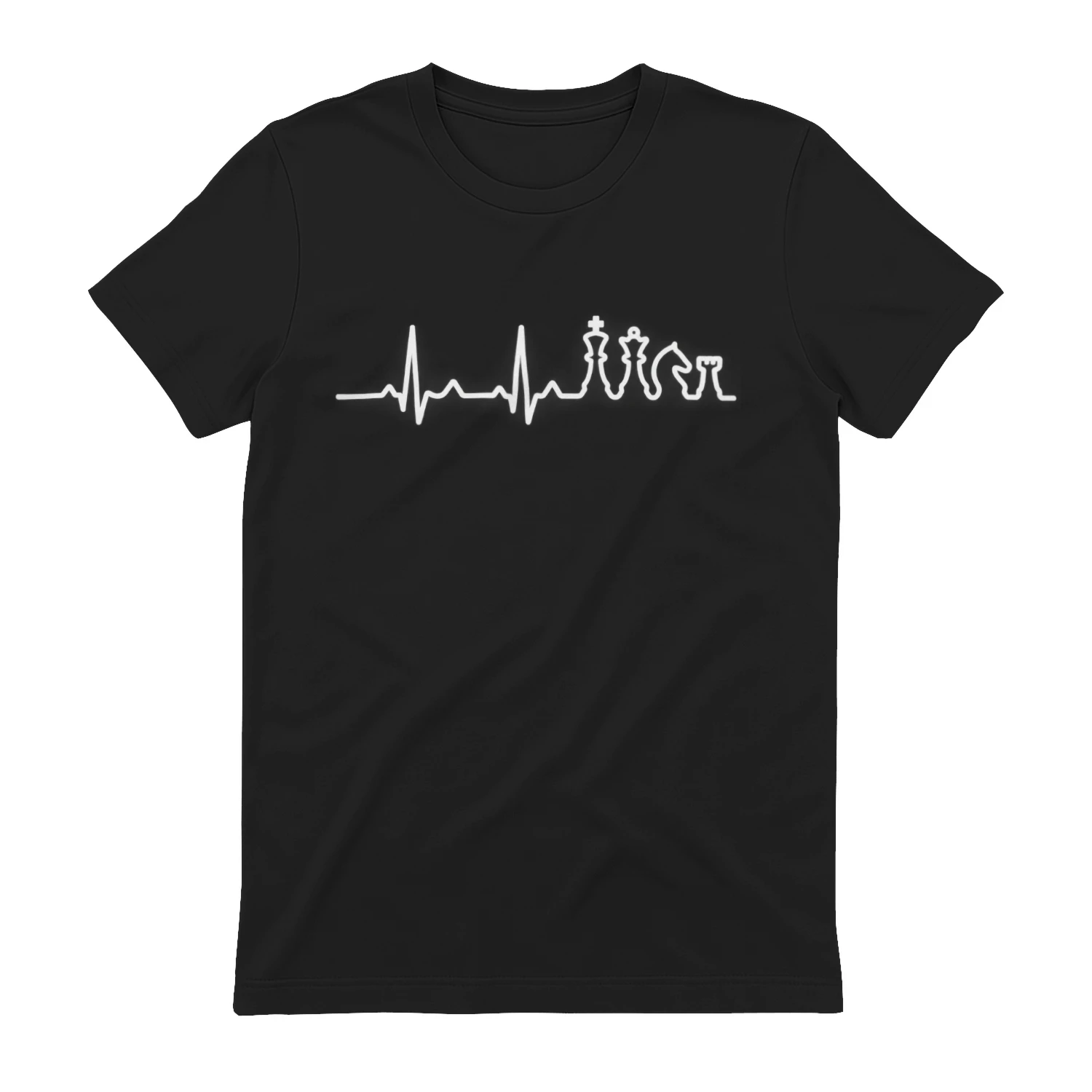 Chess Heartbeat Graphic T-Shirt