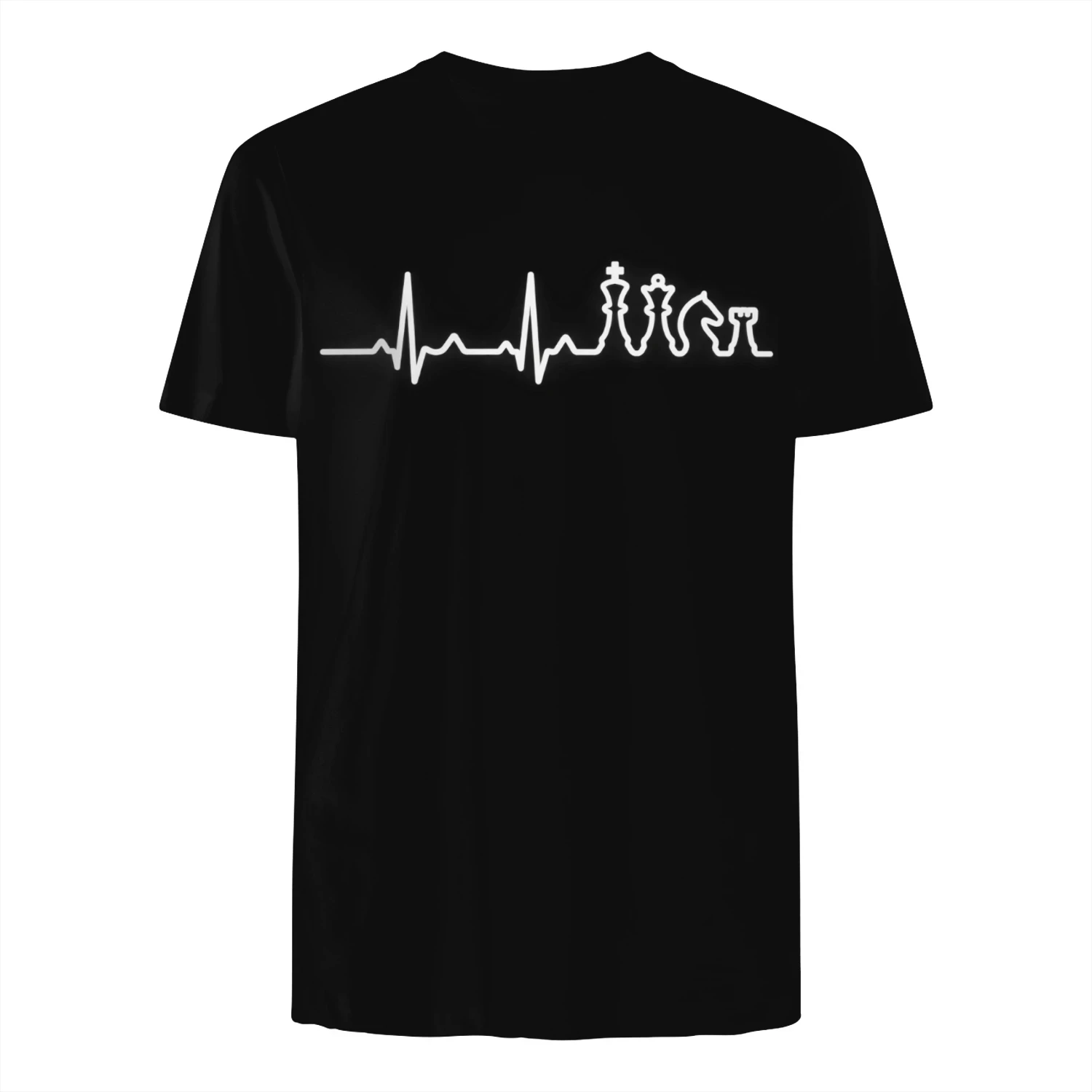 Chess Heartbeat Graphic T-Shirt