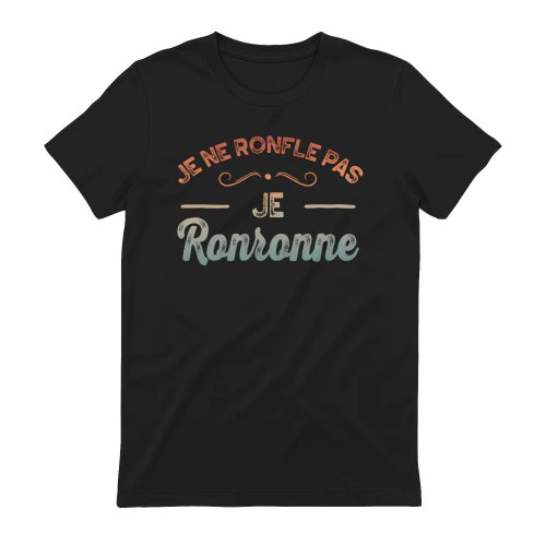 Je ne ronfle pas je Ronronne