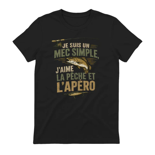 Je Suis Un Mec Simple, J’Aime La Pêche Et L’Apéro