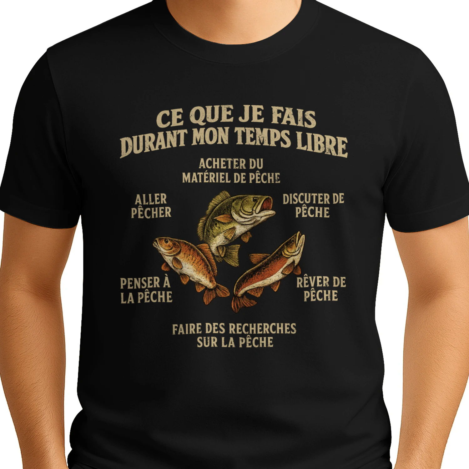 Ce Que Je Fais Durant Mon Temps Libre Aller Pêcher