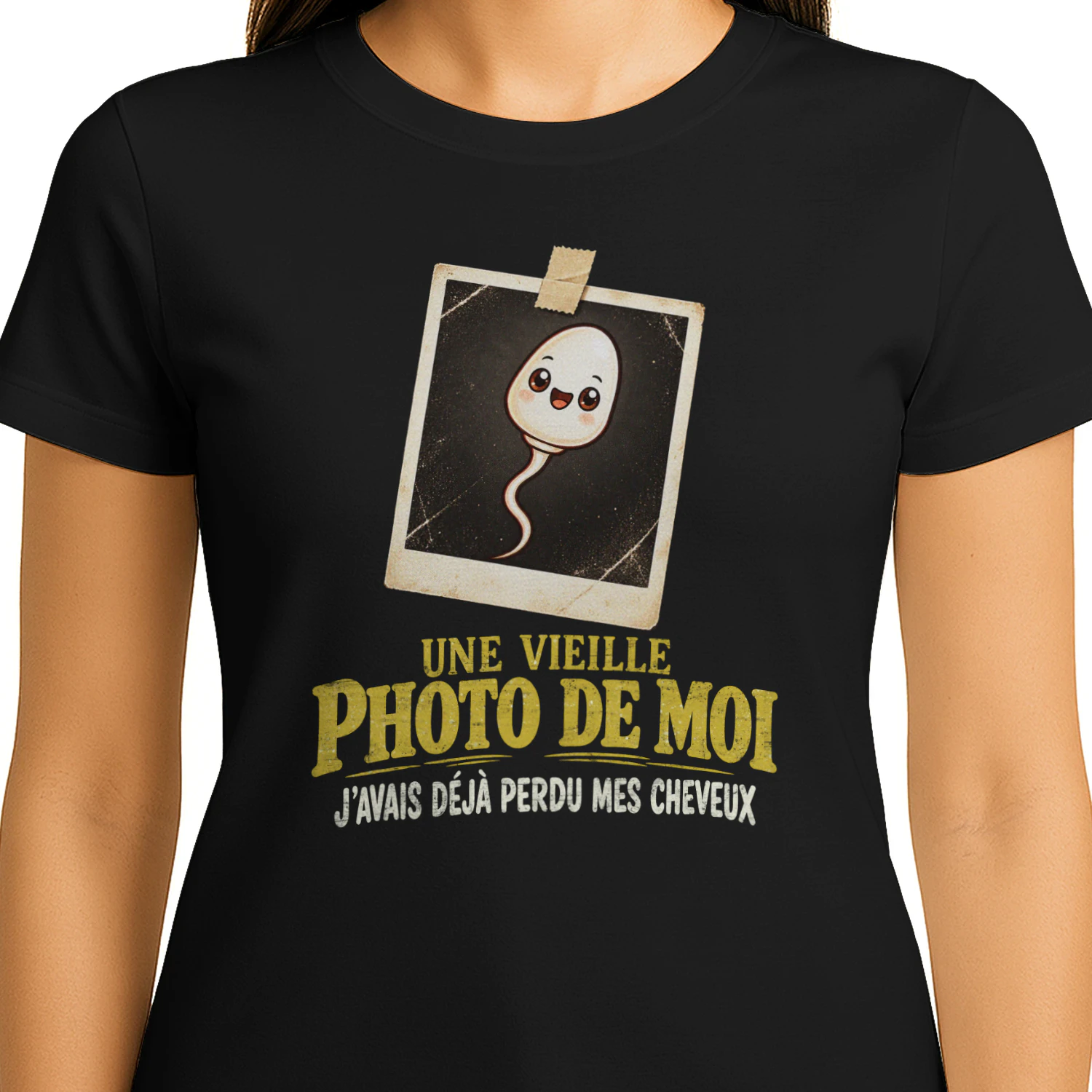 Une Vieille Photo De Moi... J'Avais Déjà Perdu Mes Cheveux