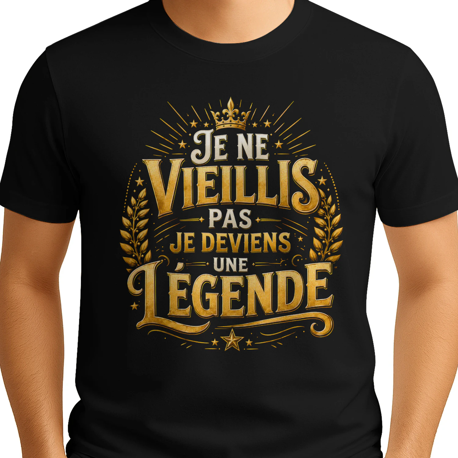 JE NE VIEILLIS PAS JE DEVIENS UNE LÉGENDE