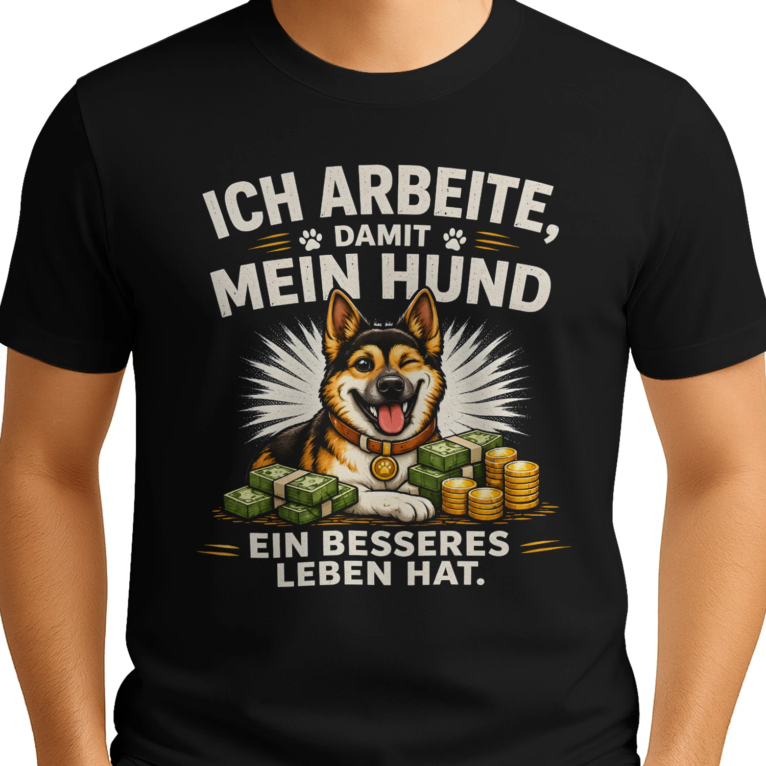 Ich arbeite, damit mein Hund ein besseres Leben hat