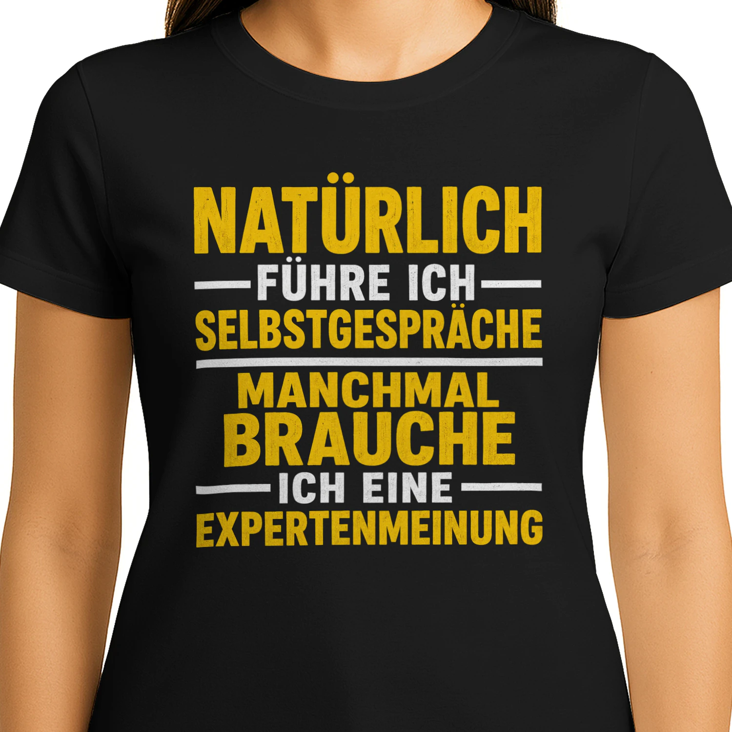 Natürlich führe ich Selbstgespräche. Manchmal brauche ich ...