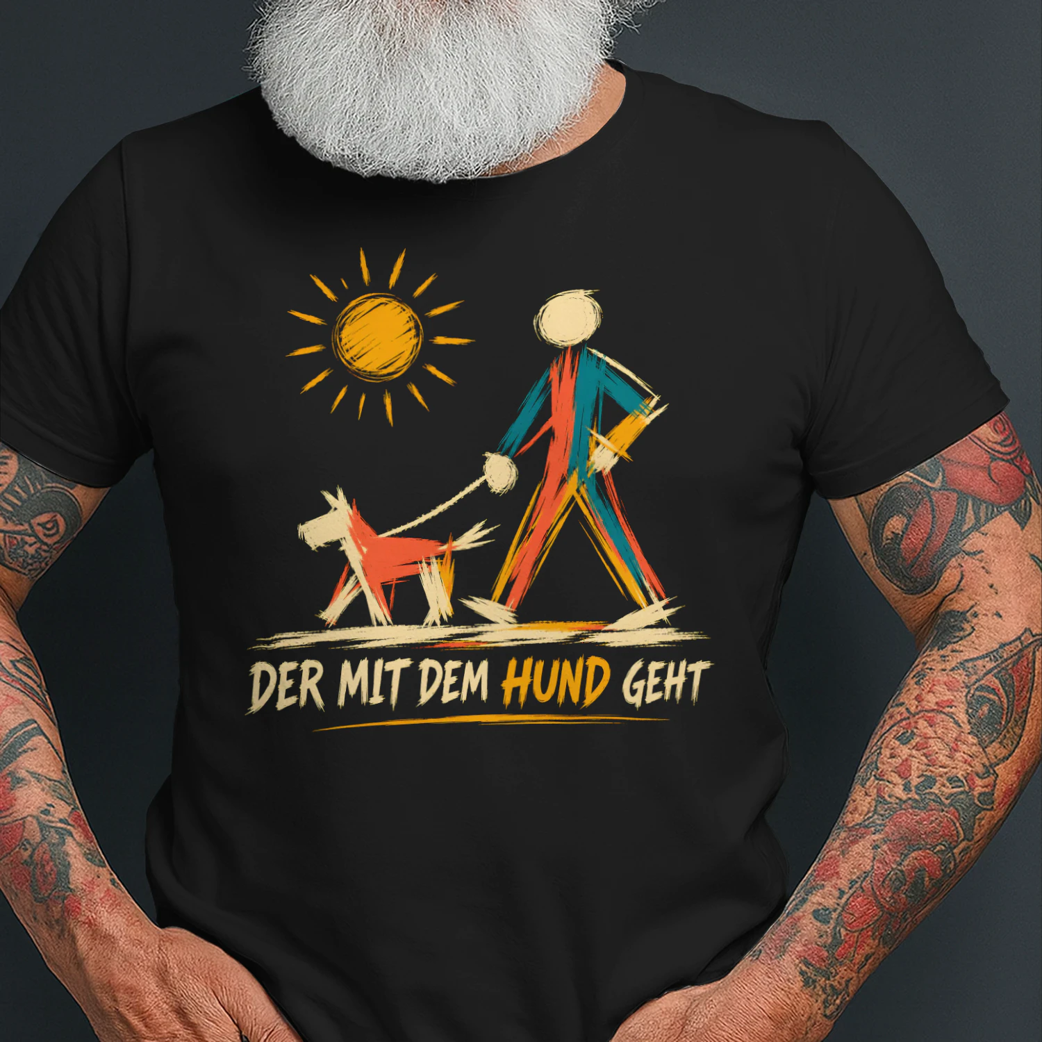 DER MIT DEM HUND GEHT
