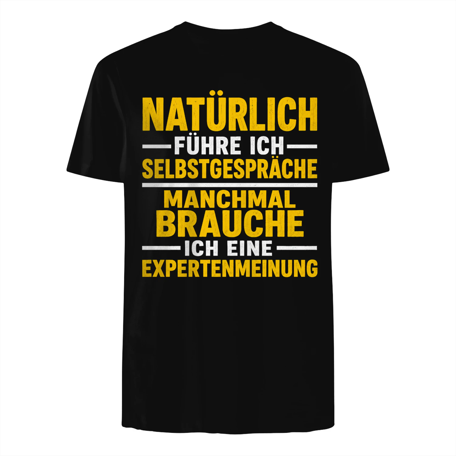 Natürlich führe ich Selbstgespräche. Manchmal brauche ich ...