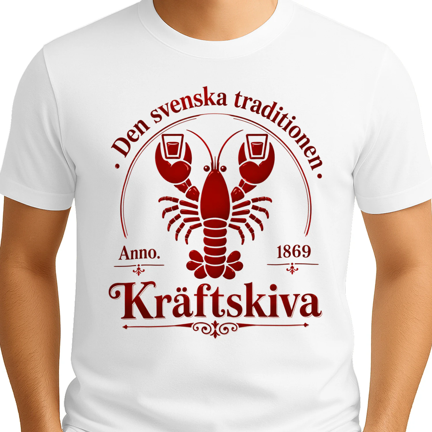 Den svenska traditionen Anno 1869 Kräftskiva