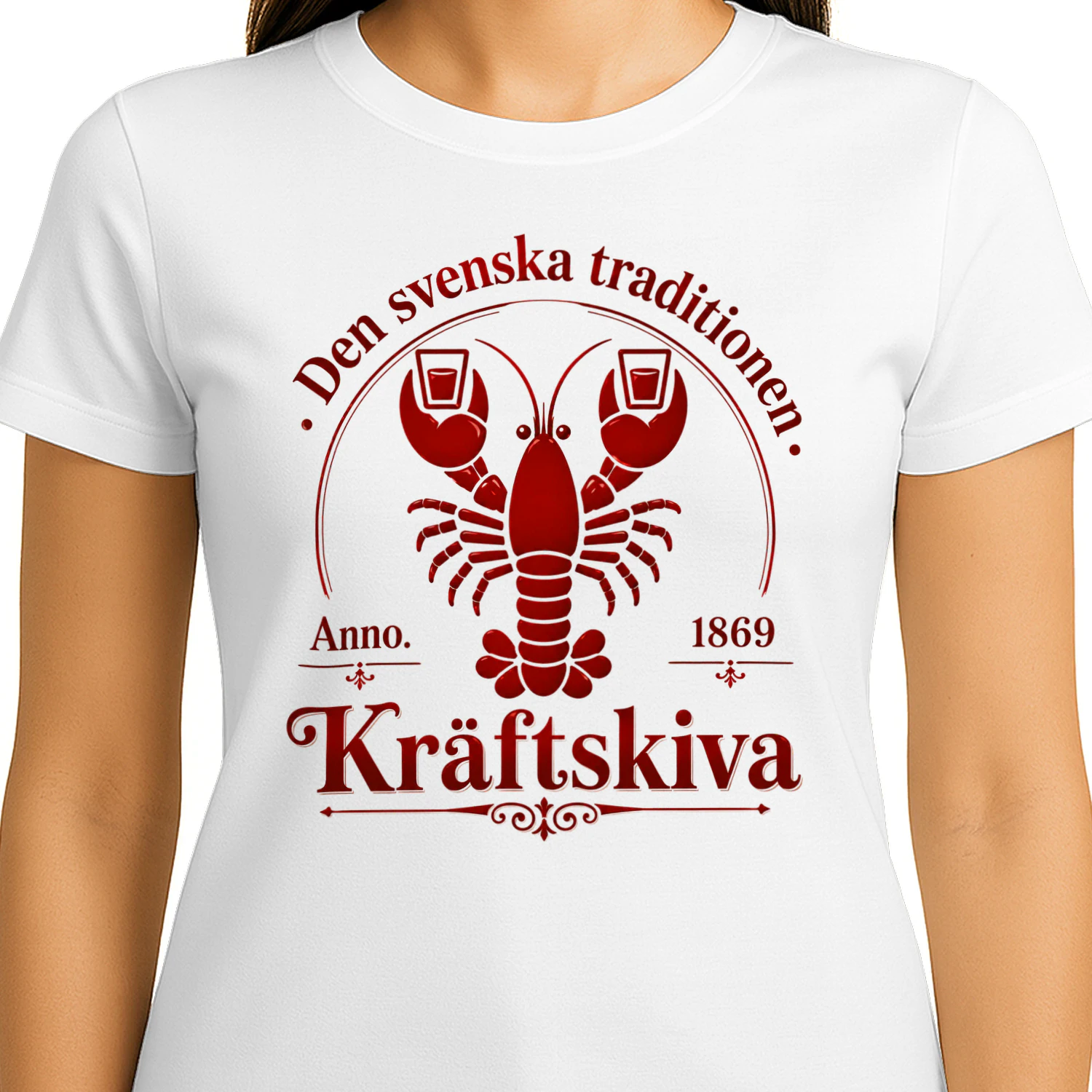 Den svenska traditionen Anno 1869 Kräftskiva