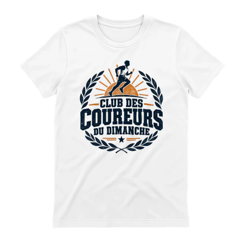 T-shirt Running Unisexe – Club des coureurs du dimanche