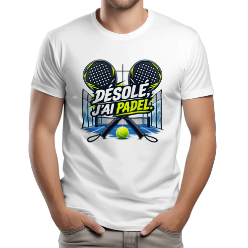 Désolé, j'ai padel