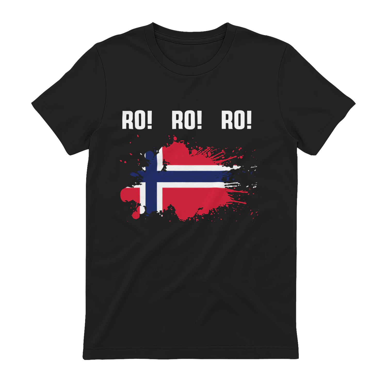 RO! RO! RO! Norway Flag Patriotic T-Shirt