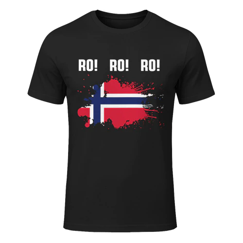 RO! RO! RO! Norway Flag Patriotic T-Shirt