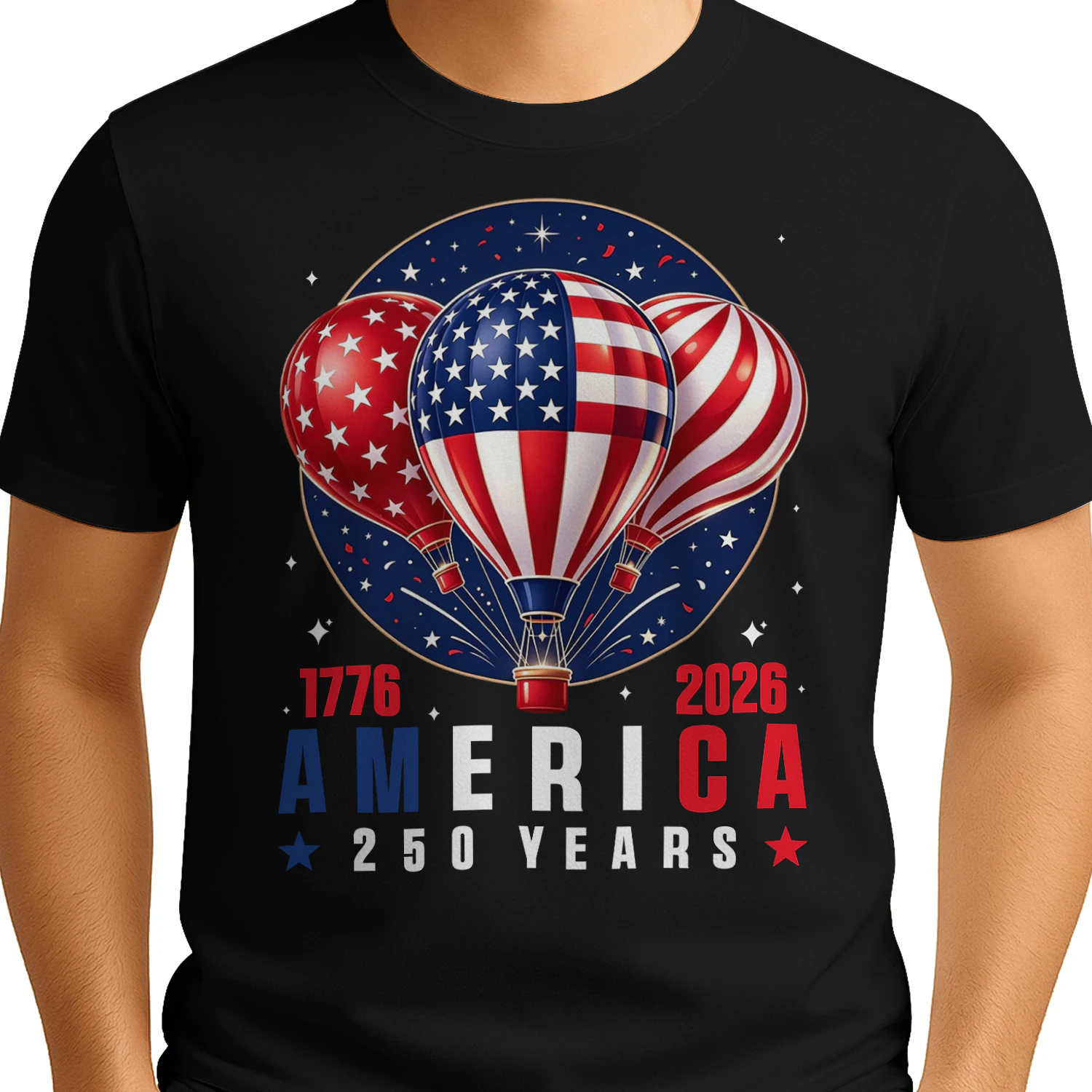250 Years American Freedom 1776–2026 Patriotic Shirt