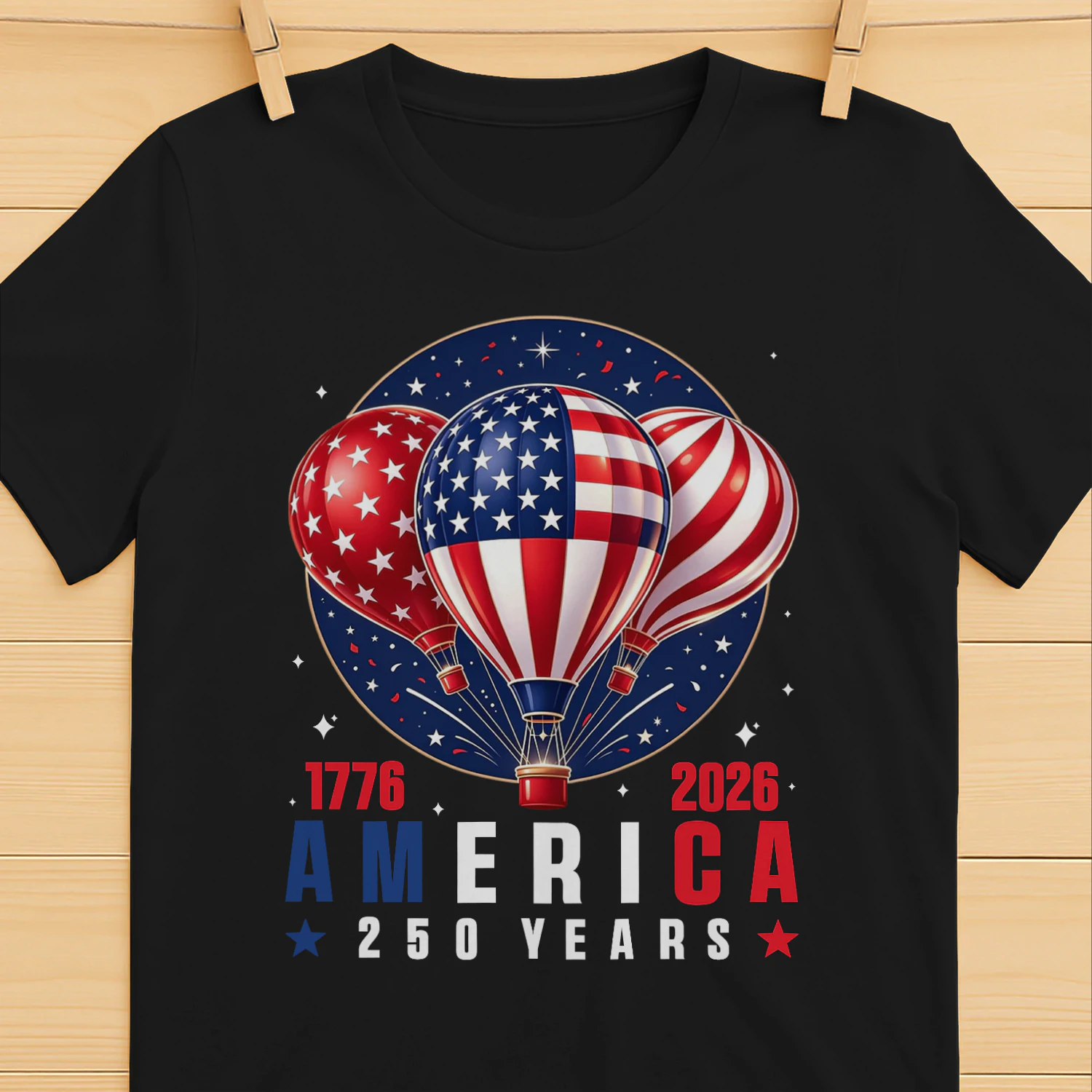 250 Years American Freedom 1776–2026 Patriotic Shirt