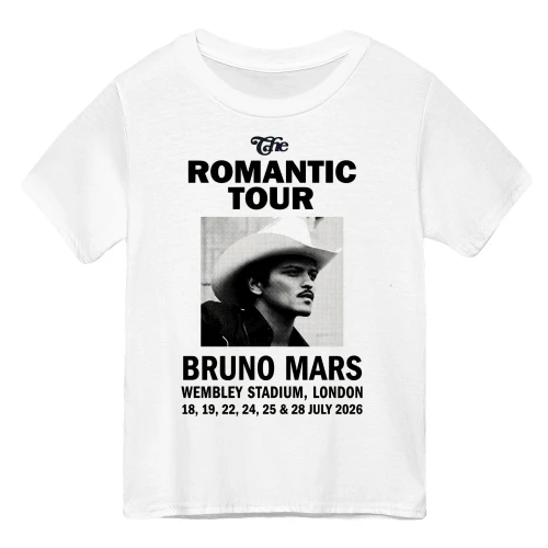 Bruno Mars The Romantic Tour 2026 T-shirt 54