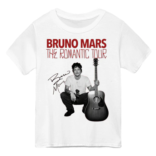 Bruno Mars The Romantic Tour 2026 T-shirt 46