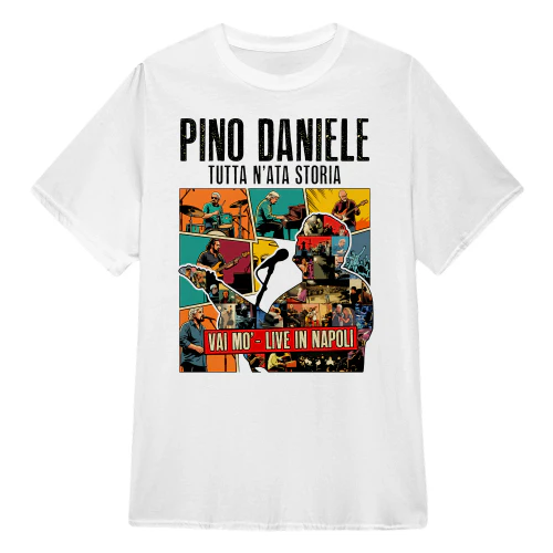 Pino Daniele Merch Tutta N'ata Storia Vai Mo Live In Napoli