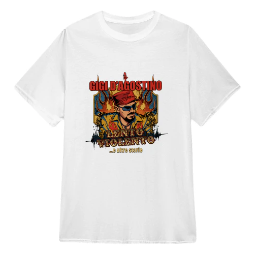 Gigi D'Agostino Merch Lento Violento Capitano