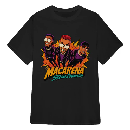 Sfera Ebbasta Merch Macarena Comic Style Artwork