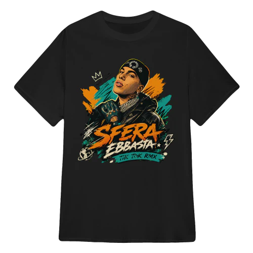 Sfera Ebbasta Merch Tik Tok Rmx Graffiti Art