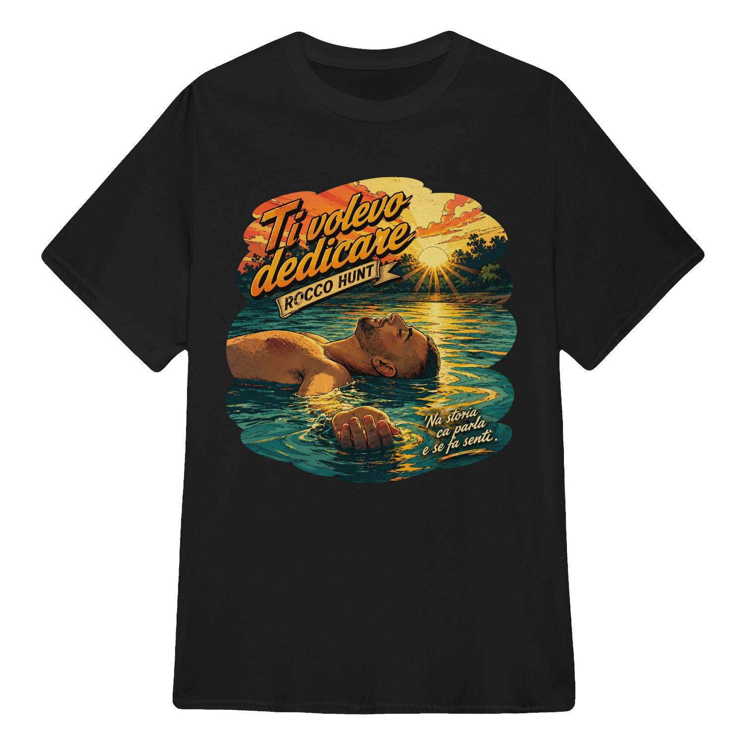 Rocco Hunt Merch Ti Volevo Dedicare Vintage Comic Art