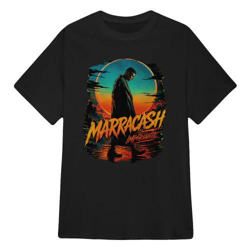 Marracash Merch Importante Retro Sunset Graphic