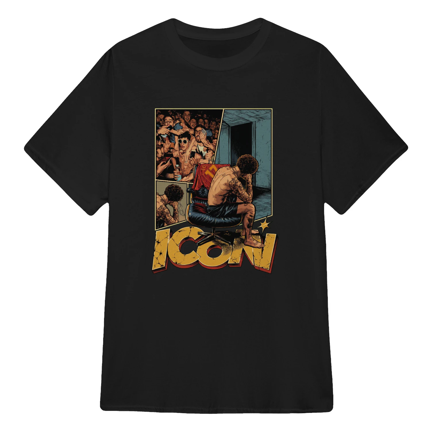 Tony Effe Merch Icon Album Vintage Comic Art